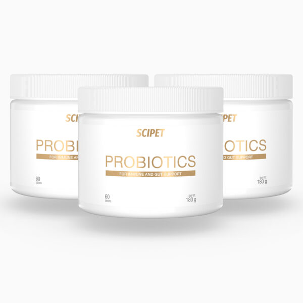 SciPet Probiotiká pre psov - 3x60 ks.
